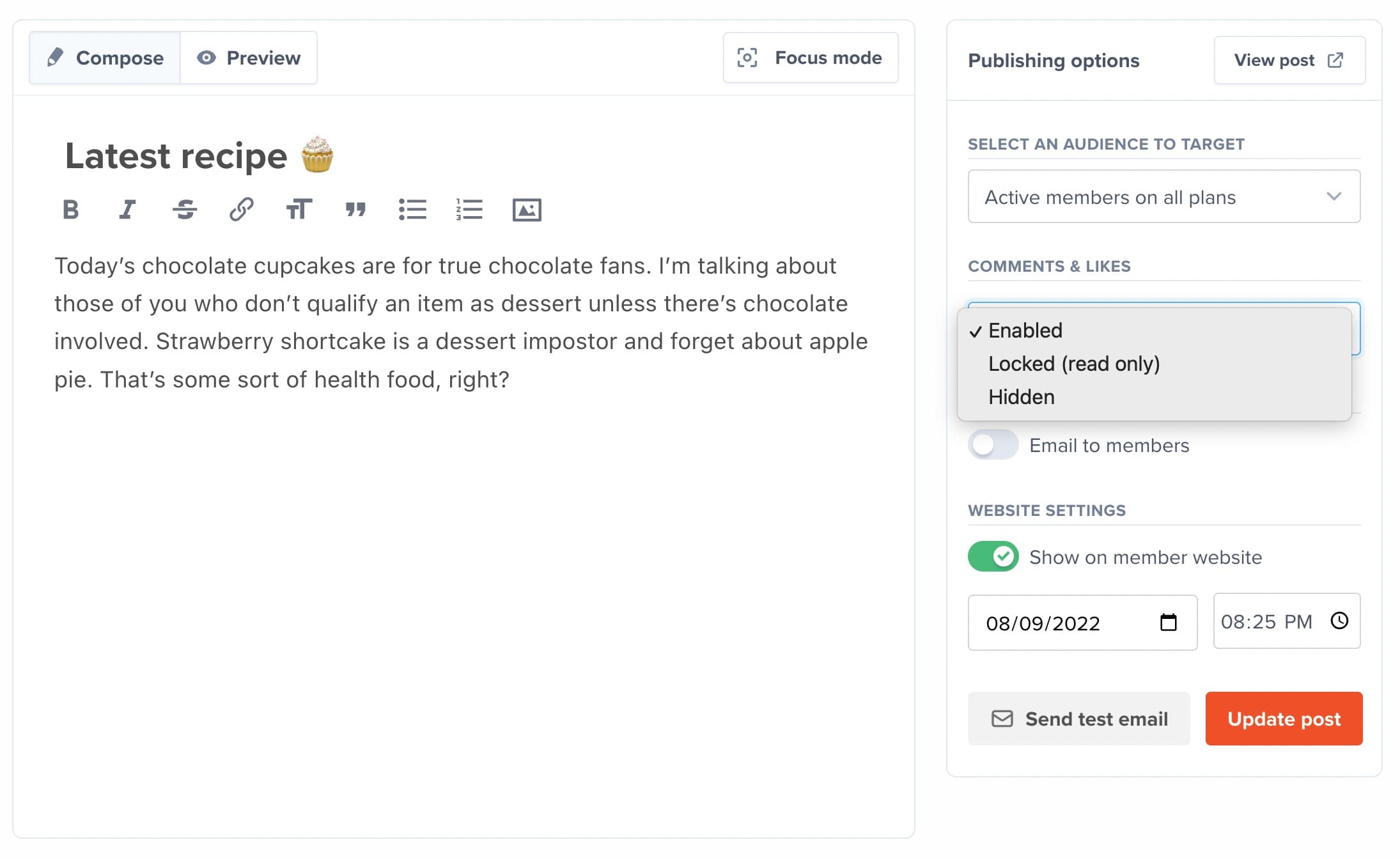 Increase engagement and retention with Comments & Likes | Memberful